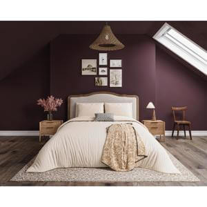 Helena Harvest Moon Ticking Stripe Duvet Set